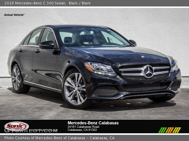 2016 Mercedes-Benz C 300 Sedan in Black
