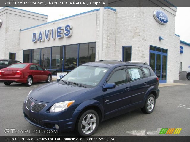 2005 Pontiac Vibe AWD in Neptune Blue Metallic