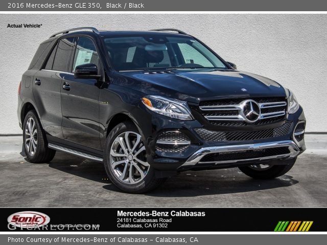 2016 Mercedes-Benz GLE 350 in Black