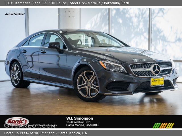 2016 Mercedes-Benz CLS 400 Coupe in Steel Grey Metallic