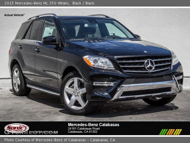 2015 Mercedes-Benz ML 350 4Matic in Black