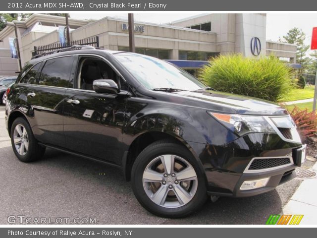2012 Acura MDX SH-AWD in Crystal Black Pearl