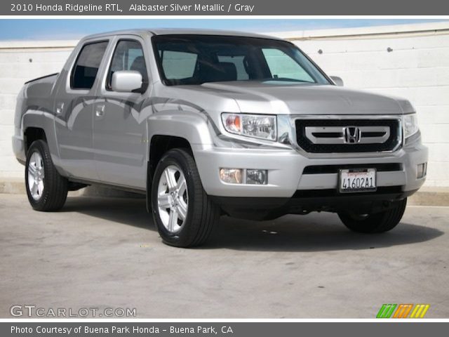 2010 Honda Ridgeline RTL in Alabaster Silver Metallic