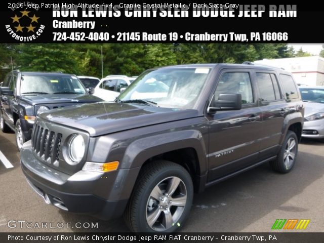 2016 Jeep Patriot High Altitude 4x4 in Granite Crystal Metallic