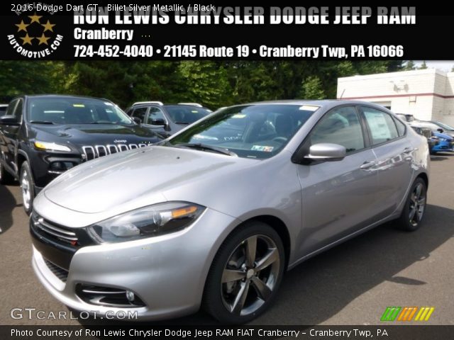 2016 Dodge Dart GT in Billet Silver Metallic