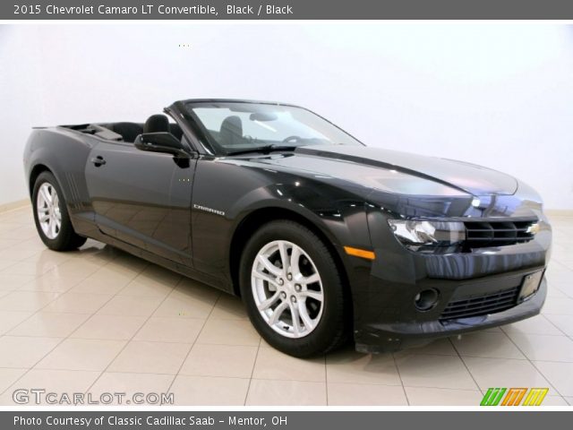 2015 Chevrolet Camaro LT Convertible in Black