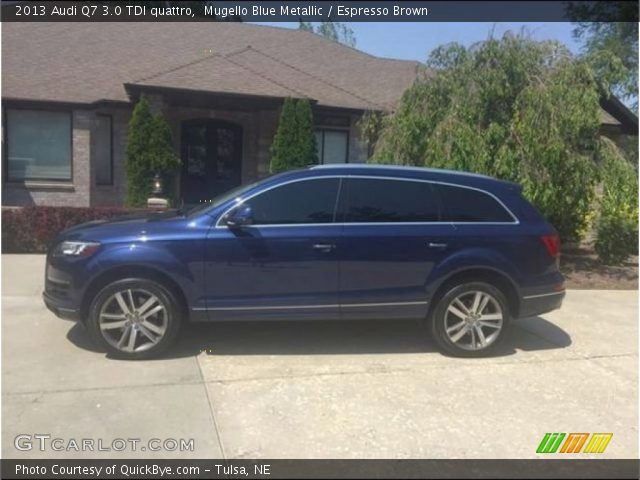 2013 Audi Q7 3.0 TDI quattro in Mugello Blue Metallic
