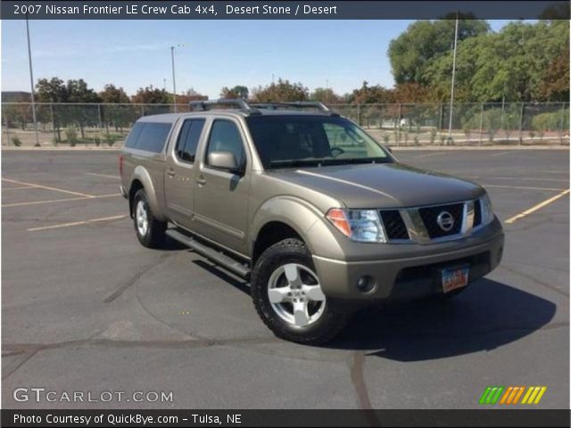 2007 Nissan Frontier LE Crew Cab 4x4 in Desert Stone