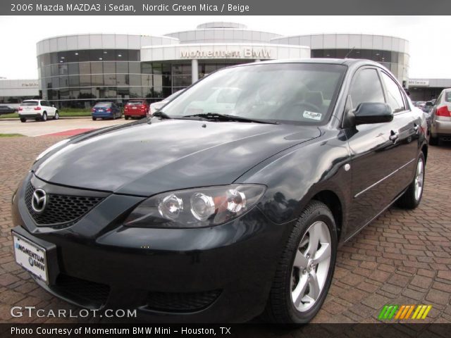 2006 Mazda MAZDA3 i Sedan in Nordic Green Mica