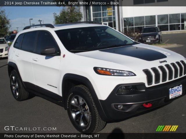 2014 Jeep Cherokee Trailhawk 4x4 in Bright White