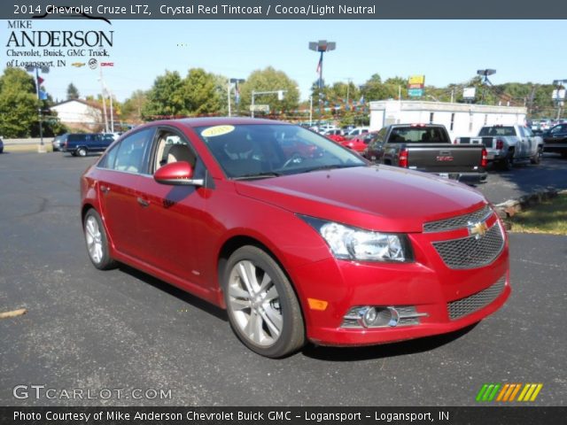 2014 Chevrolet Cruze LTZ in Crystal Red Tintcoat