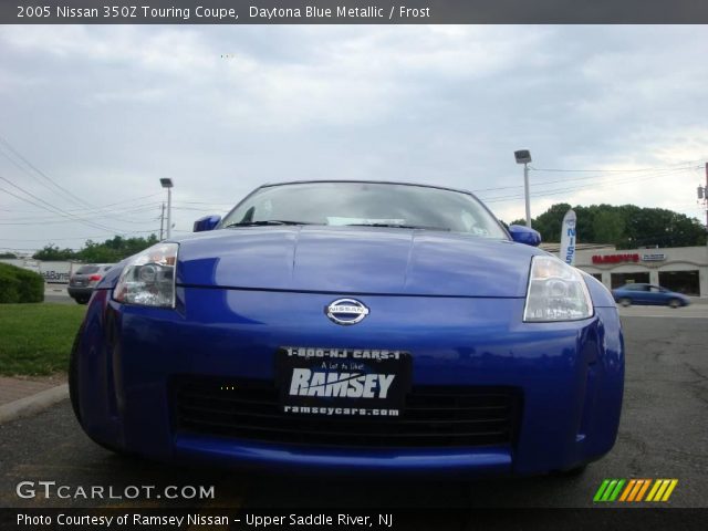 2005 Nissan 350Z Touring Coupe in Daytona Blue Metallic