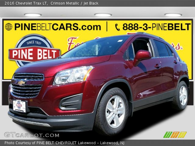 2016 Chevrolet Trax LT in Crimson Metallic