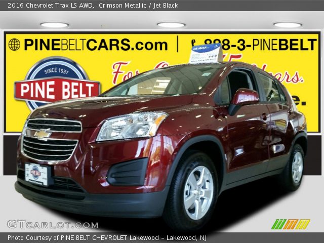 2016 Chevrolet Trax LS AWD in Crimson Metallic