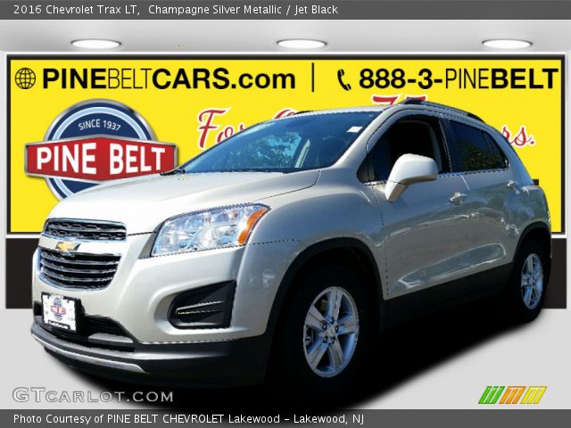 2016 Chevrolet Trax LT in Champagne Silver Metallic