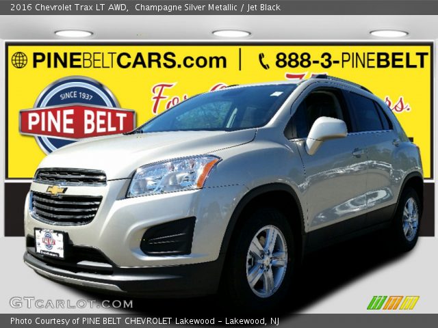 2016 Chevrolet Trax LT AWD in Champagne Silver Metallic