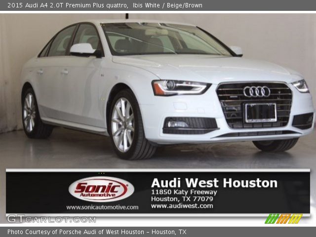 2015 Audi A4 2.0T Premium Plus quattro in Ibis White