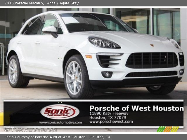 2016 Porsche Macan S in White