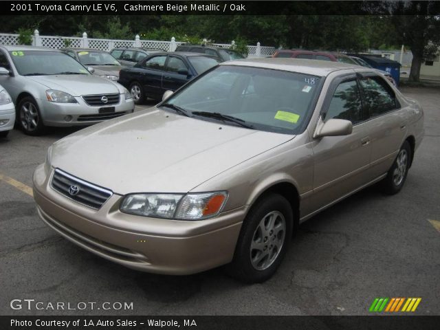 2001 Toyota Camry LE V6 in Cashmere Beige Metallic