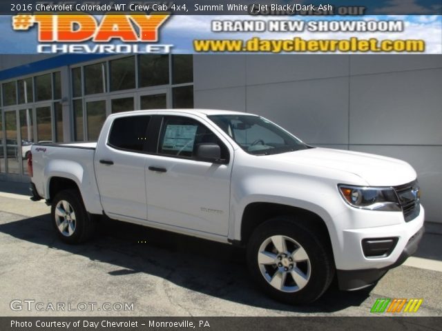 2016 Chevrolet Colorado WT Crew Cab 4x4 in Summit White