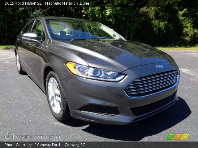 2015 Ford Fusion SE in Magnetic Metallic