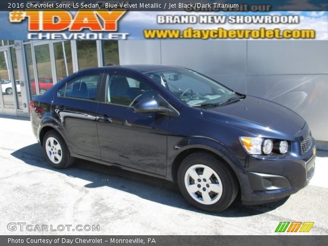 2016 Chevrolet Sonic LS Sedan in Blue Velvet Metallic