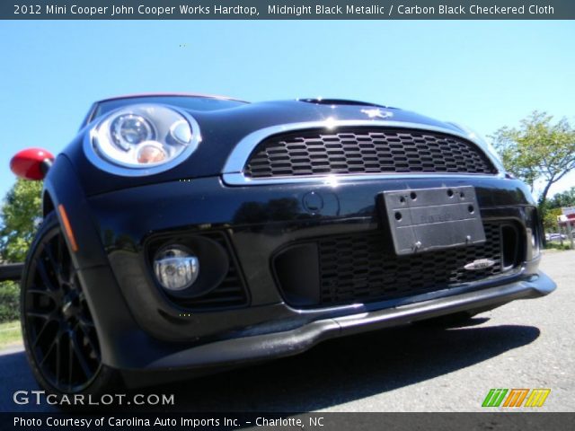 2012 Mini Cooper John Cooper Works Hardtop in Midnight Black Metallic
