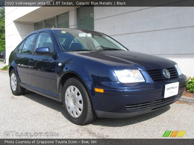 2003 Volkswagen Jetta GL 1.8T Sedan in Galactic Blue Metallic