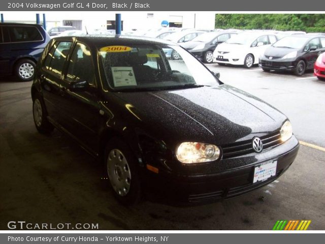 2004 Volkswagen Golf GL 4 Door in Black