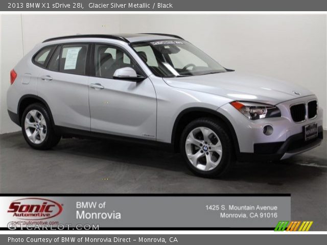 2013 BMW X1 sDrive 28i in Glacier Silver Metallic