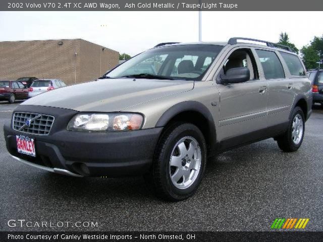 2002 Volvo V70 2.4T XC AWD Wagon in Ash Gold Metallic