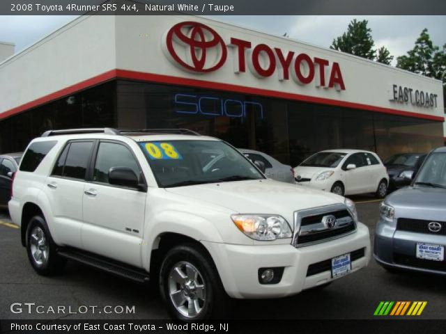 2008 Toyota 4Runner SR5 4x4 in Natural White