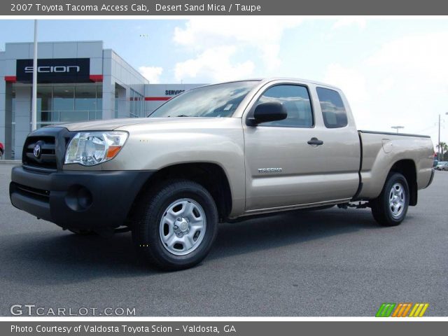 2007 Toyota Tacoma Access Cab in Desert Sand Mica