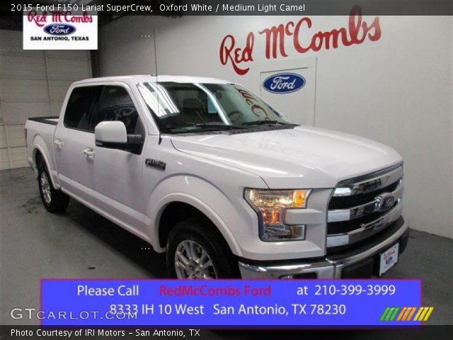 2015 Ford F150 Lariat SuperCrew in Oxford White