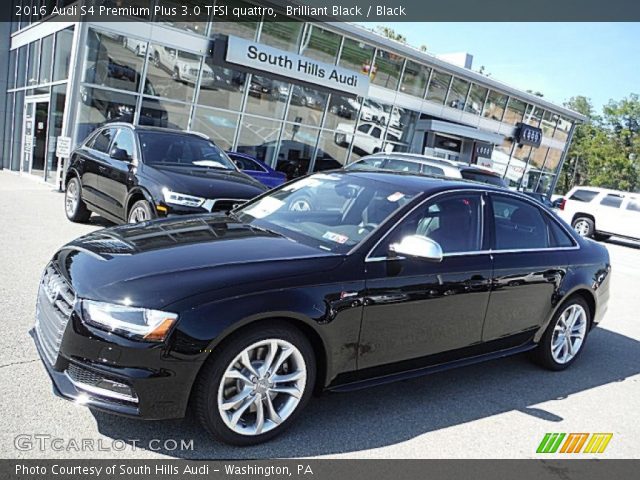 2016 Audi S4 Premium Plus 3.0 TFSI quattro in Brilliant Black