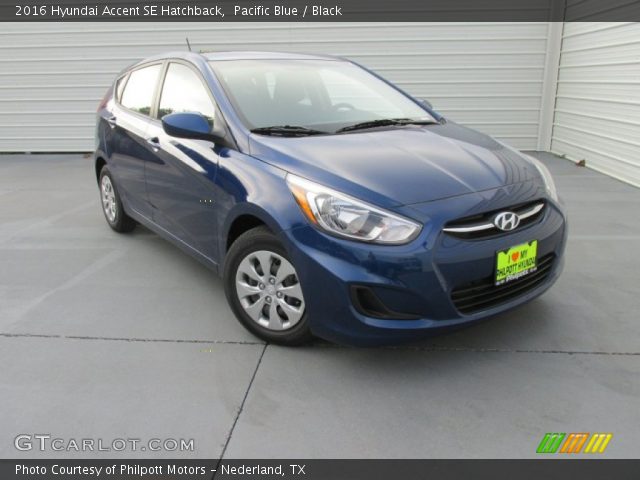 2016 Hyundai Accent SE Hatchback in Pacific Blue