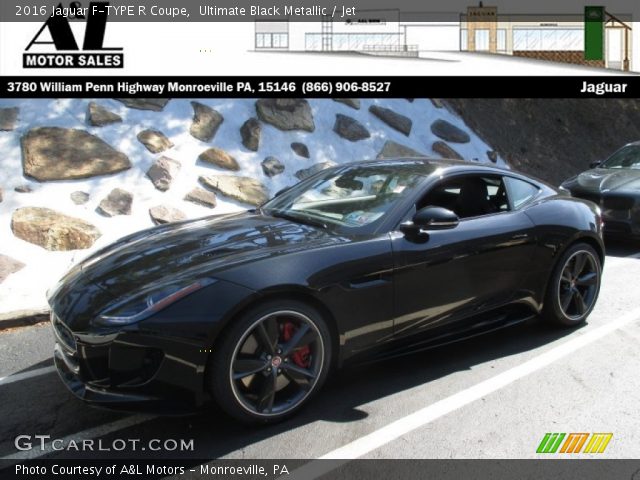 2016 Jaguar F-TYPE R Coupe in Ultimate Black Metallic