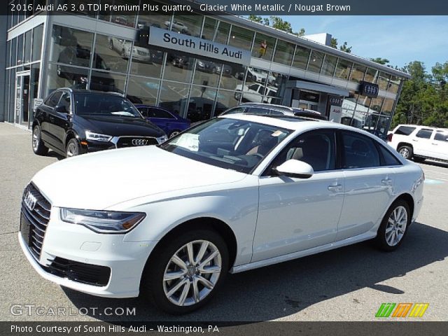 2016 Audi A6 3.0 TDI Premium Plus quattro in Glacier White Metallic