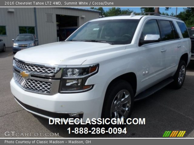 2016 Chevrolet Tahoe LTZ 4WD in Summit White