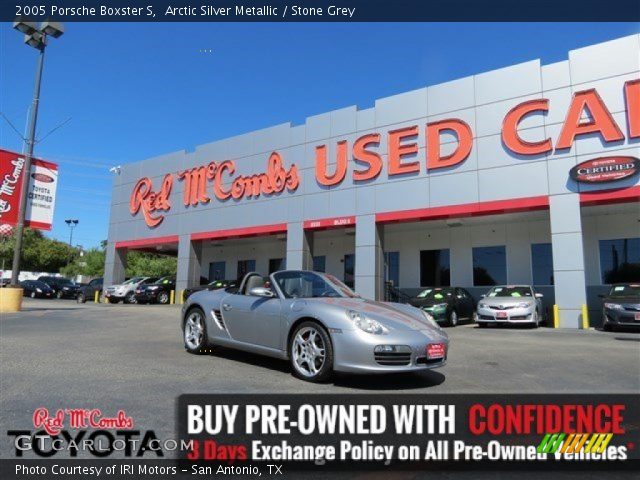 2005 Porsche Boxster S in Arctic Silver Metallic
