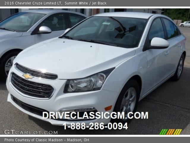 2016 Chevrolet Cruze Limited LT in Summit White