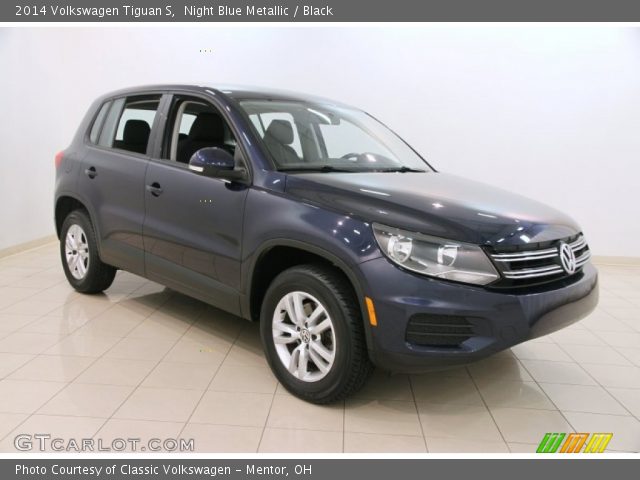 2014 Volkswagen Tiguan S in Night Blue Metallic