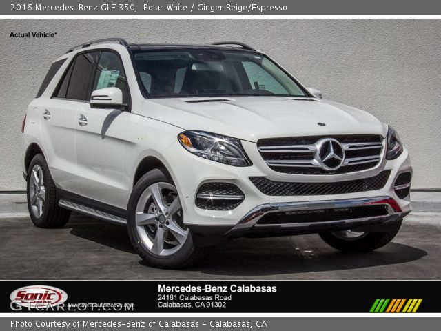 2016 Mercedes-Benz GLE 350 in Polar White
