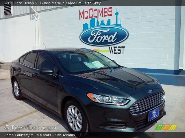 2016 Ford Fusion S in Guard Metallic