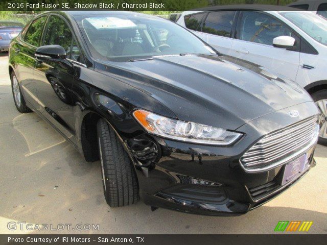 2016 Ford Fusion SE in Shadow Black