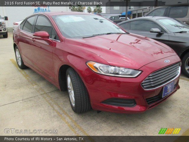 2016 Ford Fusion SE in Ruby Red Metallic