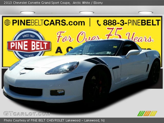 2013 Chevrolet Corvette Grand Sport Coupe in Arctic White