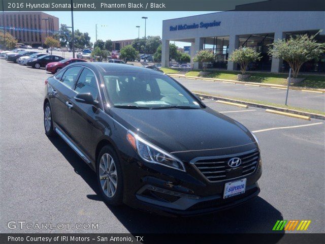 2016 Hyundai Sonata Limited in Phantom Black