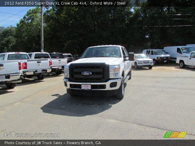 2012 Ford F350 Super Duty XL Crew Cab 4x4 in Oxford White