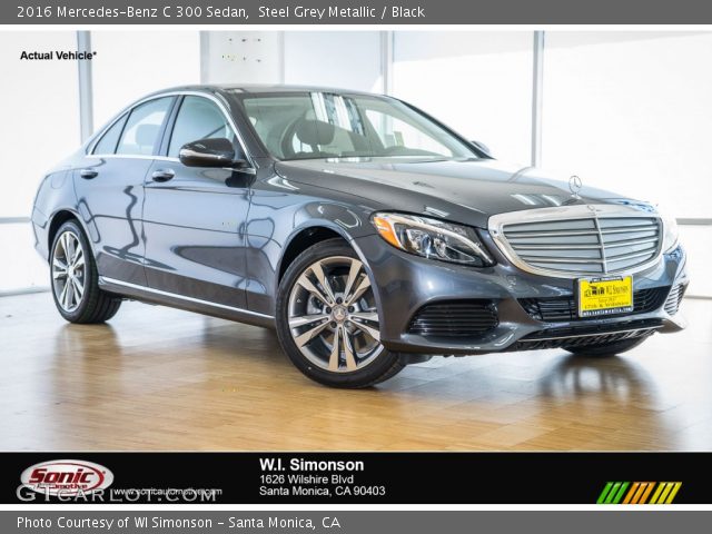 2016 Mercedes-Benz C 300 Sedan in Steel Grey Metallic